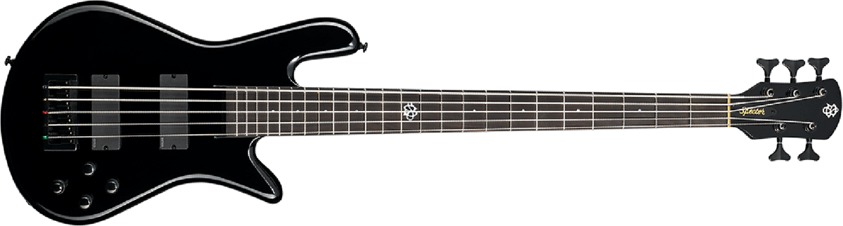 Spector Ns Ethos Hp 5 Eb - Solid Black Gloss - Solidbody E-bass - Main picture