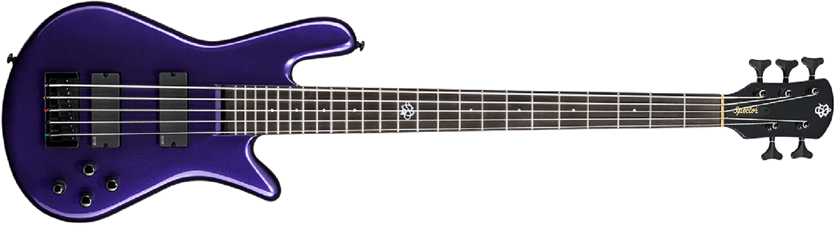 Spector Ns Ethos Hp 5 Eb - Plum Crazy Gloss - Solidbody E-bass - Main picture