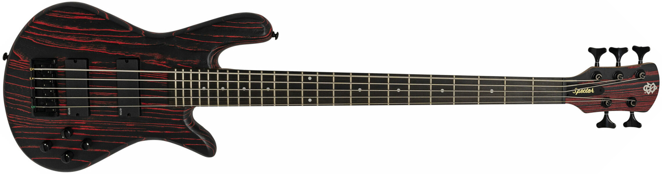 Spector Ns Pulse I 5c Active Emg Eb - Cinder Red - Solidbody E-bass - Main picture