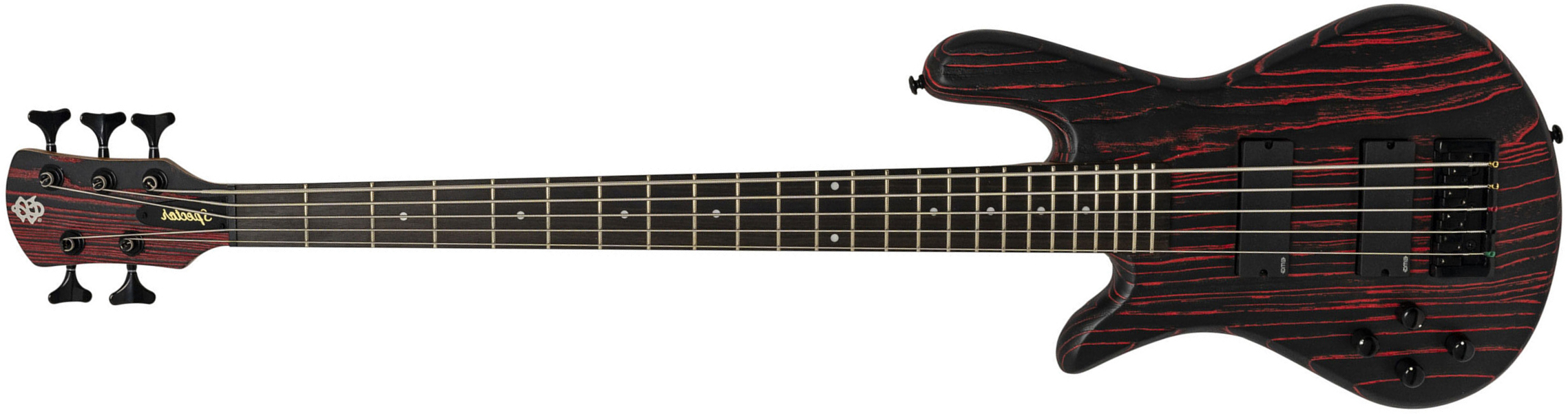 Spector Ns Pulse I 5c Lh Gaucher Active Emg Eb - Cinder Red - Solidbody E-bass - Main picture