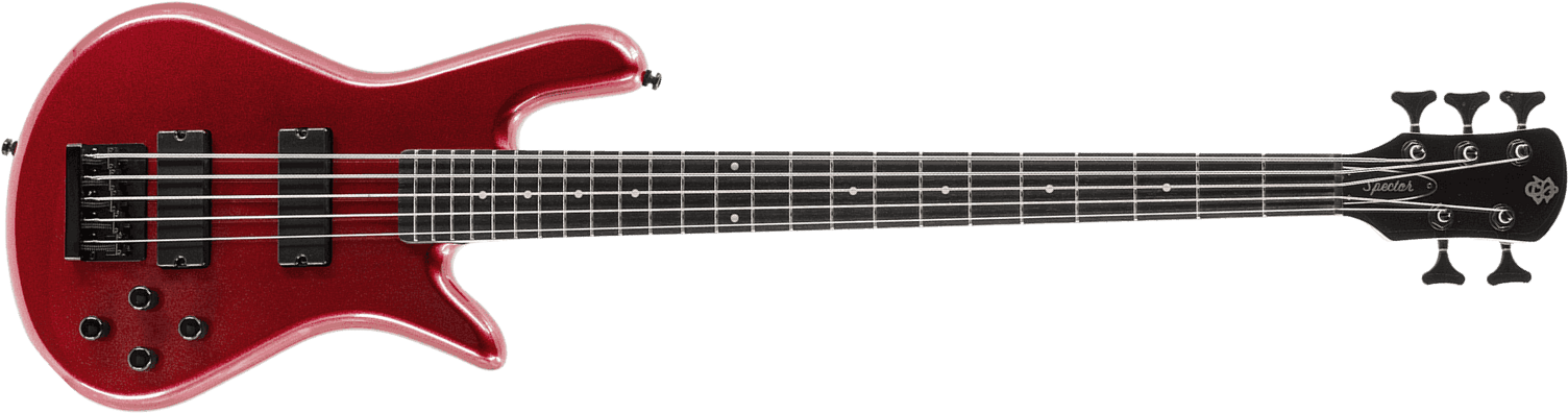 Spector Performer Serie 5 Hh Eb - Metallic Red - Solidbody E-bass - Main picture