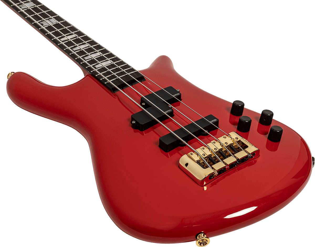 Spector Euro Serie Classic 4 Rw - Solid Red Gloss - Solidbody E-bass - Variation 2