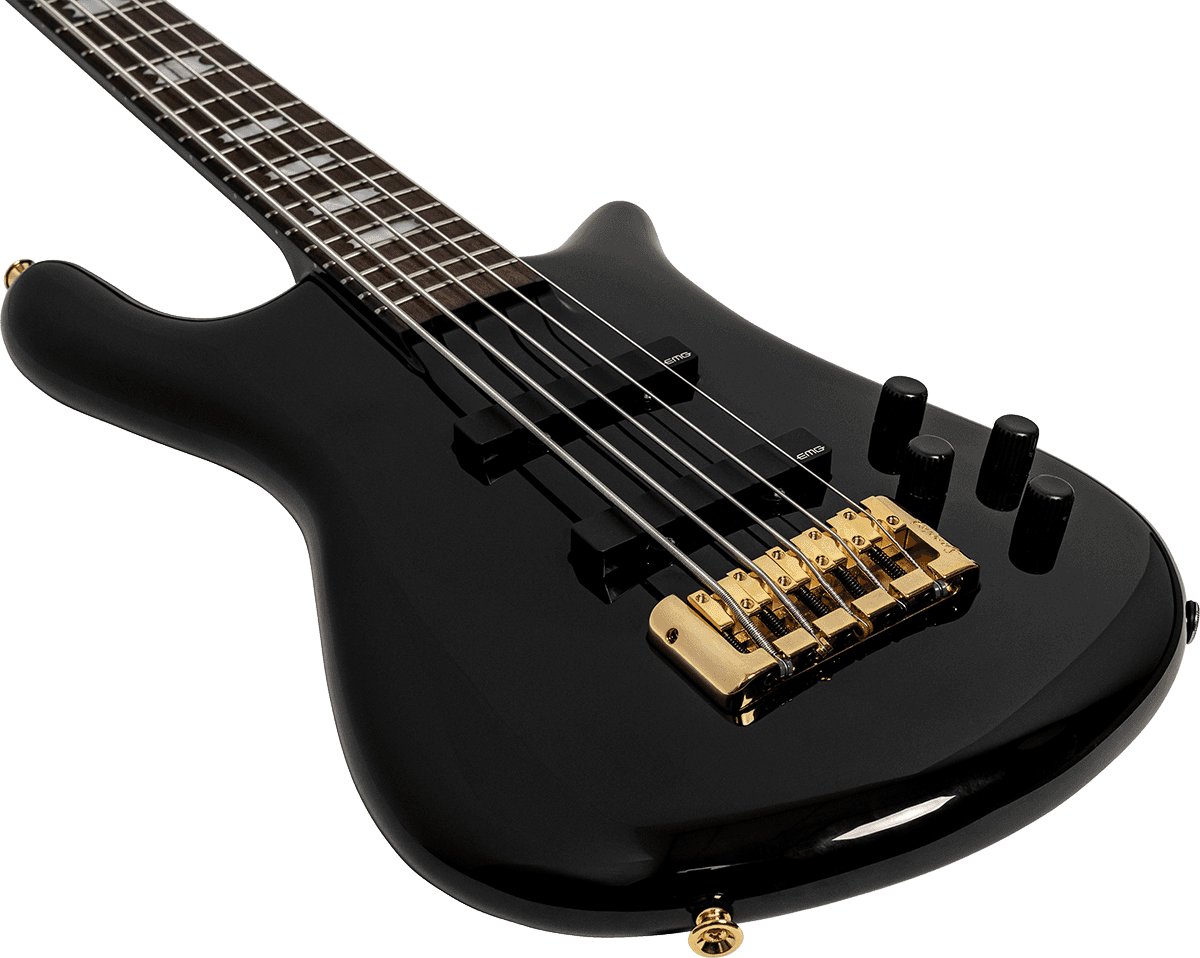 Spector Euro Serie Classic 5 Rw - Solid Black Gloss - Solidbody E-bass - Variation 2
