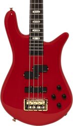 Solidbody e-bass Spector                        EURO SERIE CLASSIC 4 - Solid red gloss
