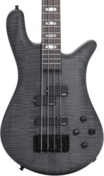 Solidbody e-bass Spector EURO SERIE LX 4 EMG - Trans black stain matte