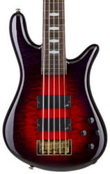 Icon NS-5 Neck-Thru - purple cherry