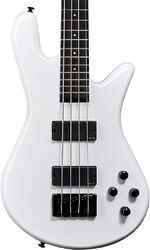 Solidbody e-bass Spector                        NS Ethos HP 4 - Metallic white