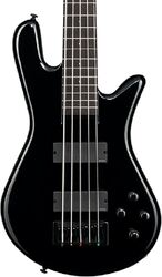 Solidbody e-bass Spector                        NS Ethos HP 5 - Solid black gloss