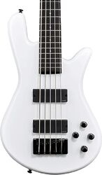 Solidbody e-bass Spector                        NS Ethos HP 5 - Metallic white