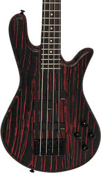 Solidbody e-bass Spector                        NS Pulse I 4 - Cinder red