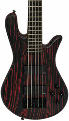 Solidbody e-bass Spector                        NS Pulse I 5 - Cinder red