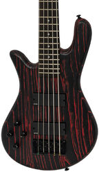 Solidbody e-bass Spector NS Pulse I 5 LH - Cinder red
