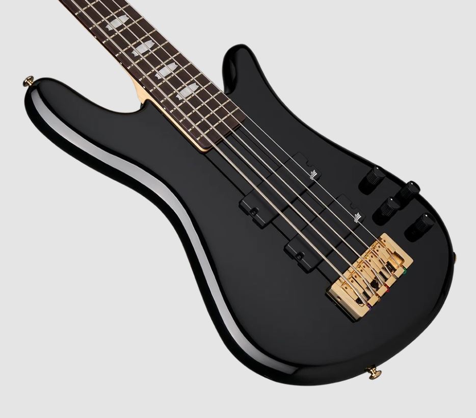 Spector Icon Ns-2 Bolt-on 5-cordes Rw - Black Gloss - Solidbody E-bass - Variation 1