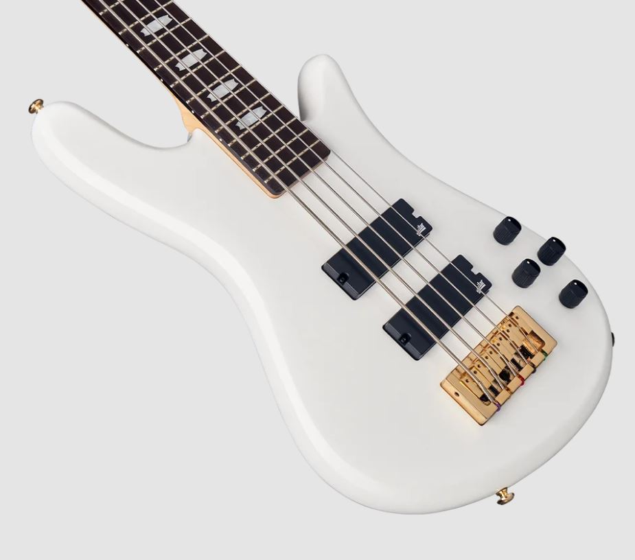 Spector Icon Ns-2 Bolt-on 5-cordes Rw - White Gloss - Solidbody E-bass - Variation 1
