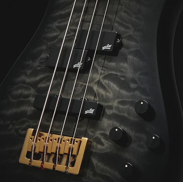 Spector Icon Ns-2 Bolt-on Rw - Black Stain Gloss - Solidbody E-bass - Variation 1