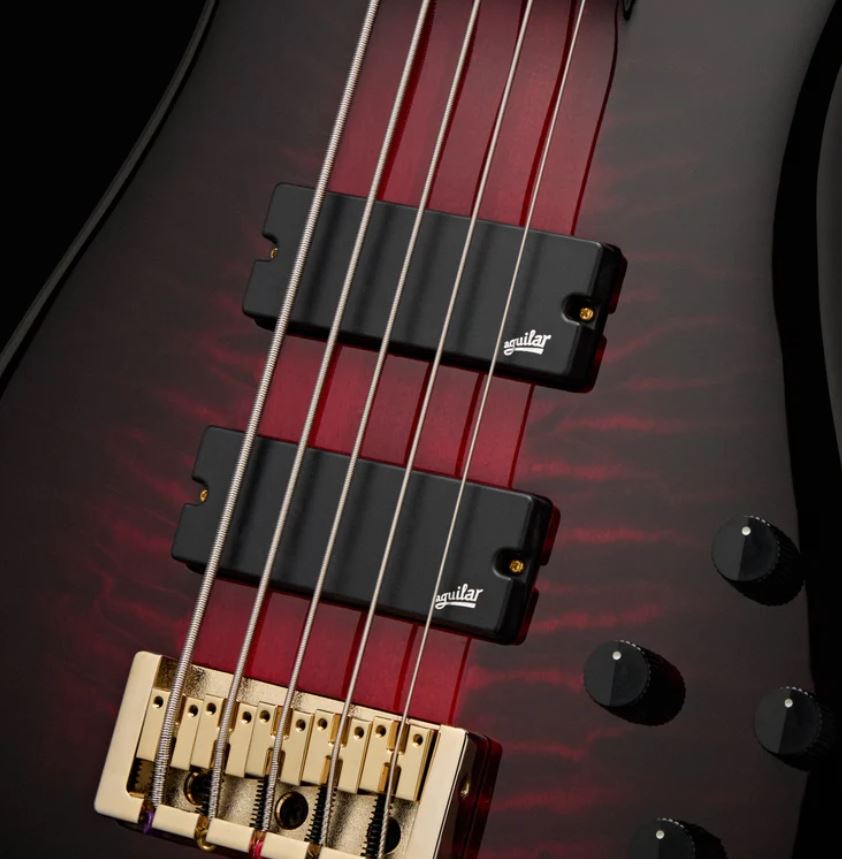 Spector Icon Ns-5 Neck-thru 5-cordes Rw - Purple Cherry - Solidbody E-bass - Variation 1
