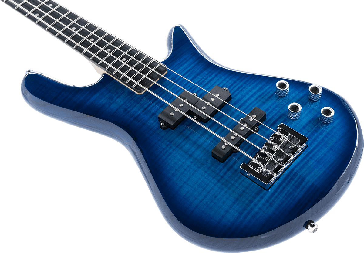 Spector Legend Serie Standard 4 Eb - Blue Stain - Solidbody E-bass - Variation 2