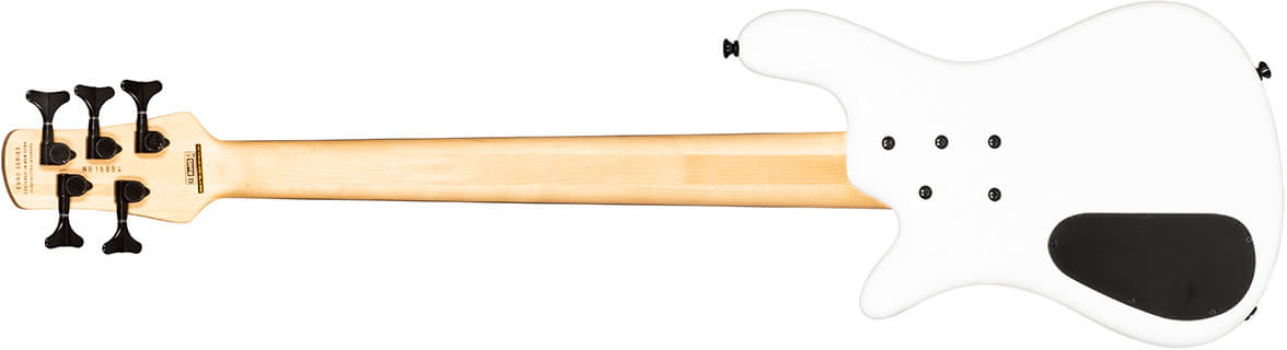 Spector Ns Bantam 5c Diapason Court Active Emg Rw - Solid White - Solidbody E-bass - Variation 1