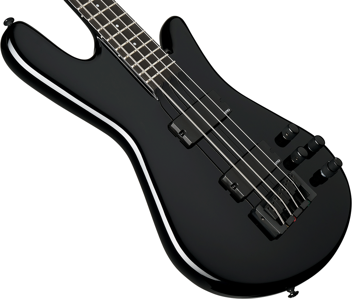 Spector Ns Ethos Hp 4 Eb - Solid Black Gloss - Solidbody E-bass - Variation 2