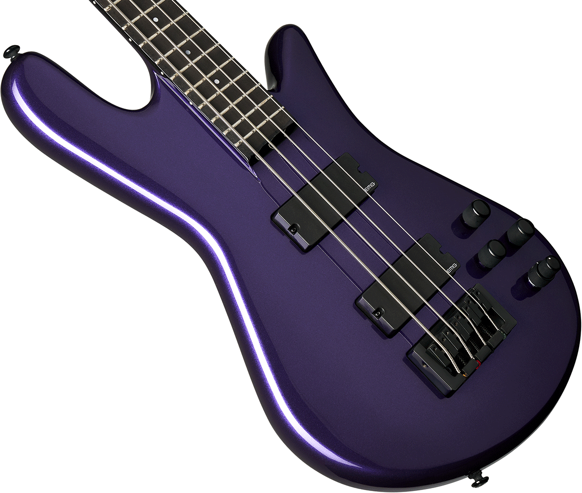 Spector Ns Ethos Hp 4 Eb - Plum Crazy Gloss - Solidbody E-bass - Variation 2