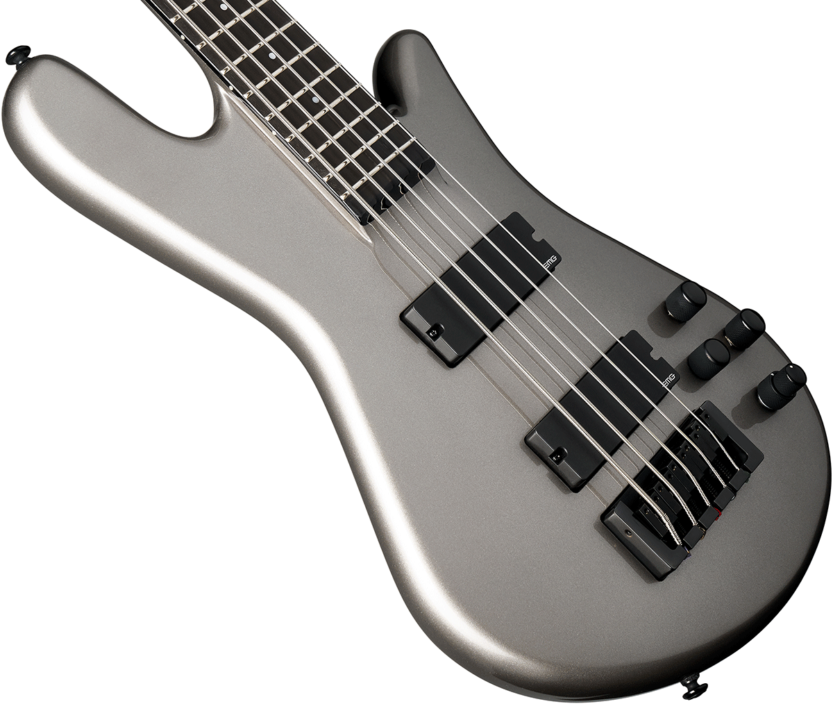 Spector Ns Ethos Hp 5 Eb - Gunmetal Grey Gloss - Solidbody E-bass - Variation 2