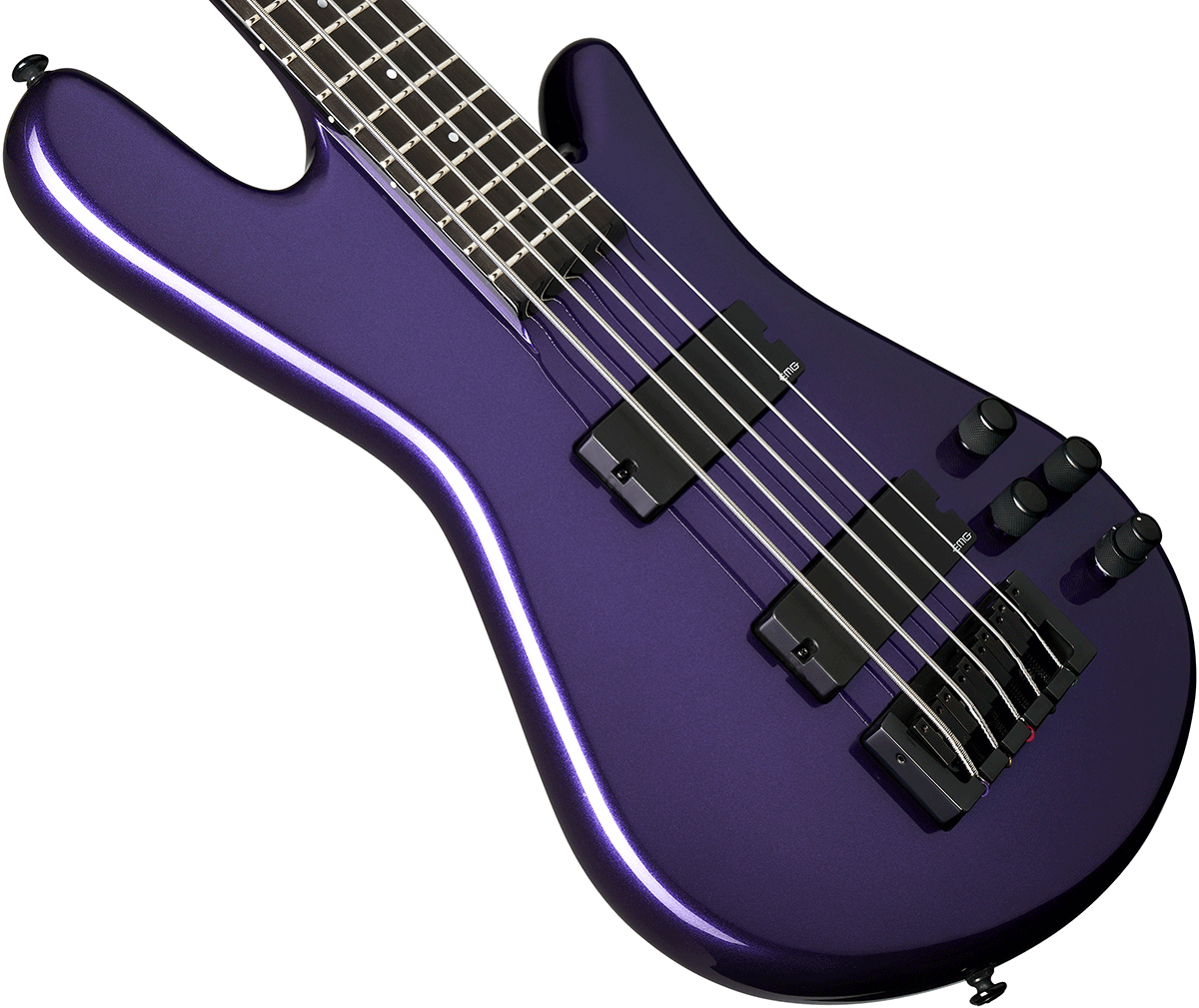 Spector Ns Ethos Hp 5 Eb - Plum Crazy Gloss - Solidbody E-bass - Variation 2