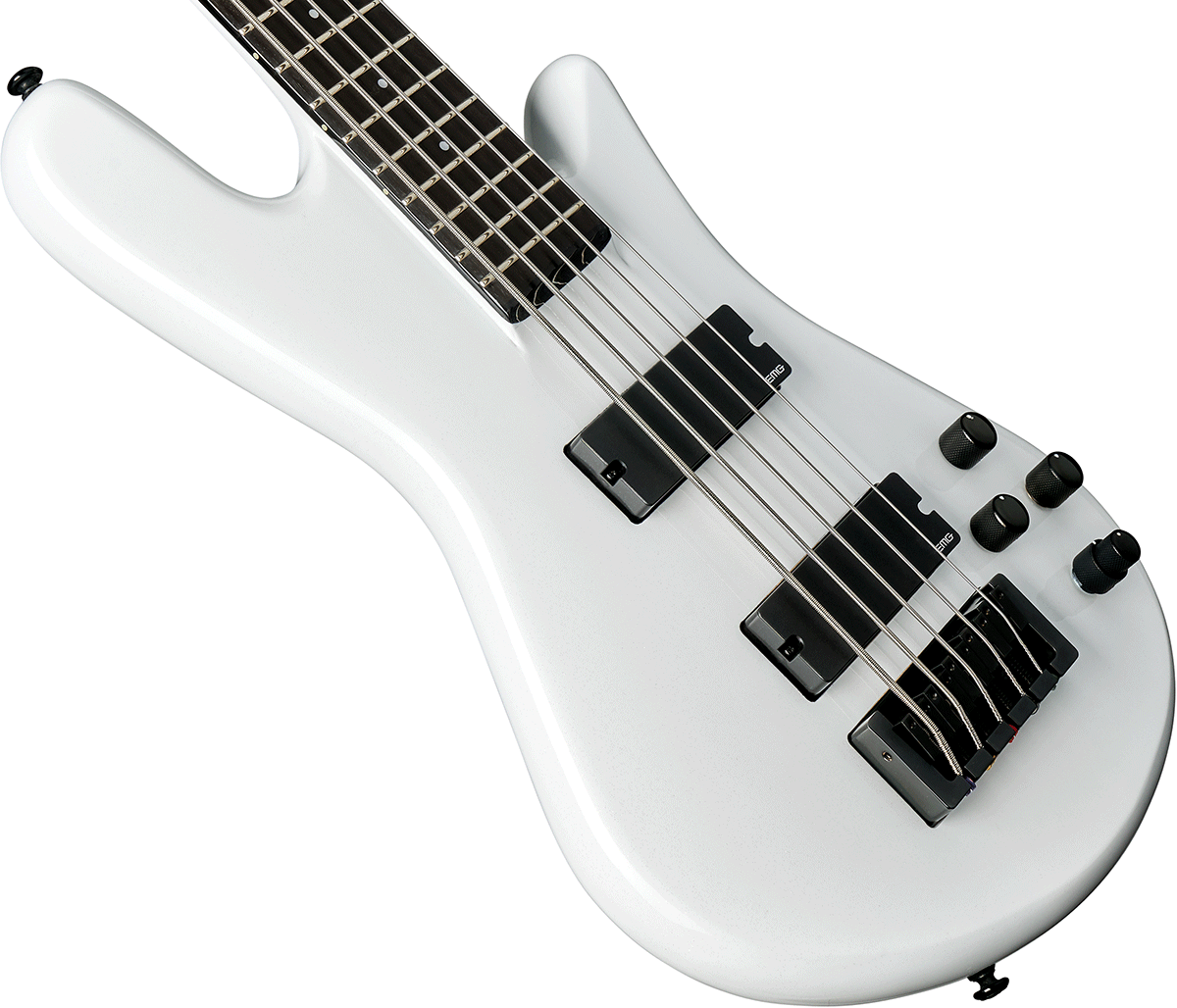 Spector Ns Ethos Hp 5 Eb - Metallic White - Solidbody E-bass - Variation 2