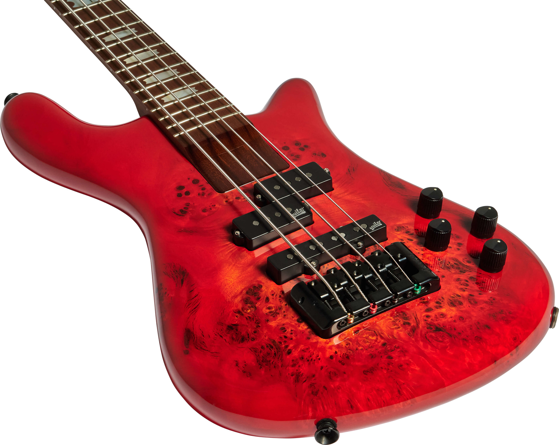 Spector Ns Eurobolt 4c Active Aguilar Mn - Inferno Red - Solidbody E-bass - Variation 2