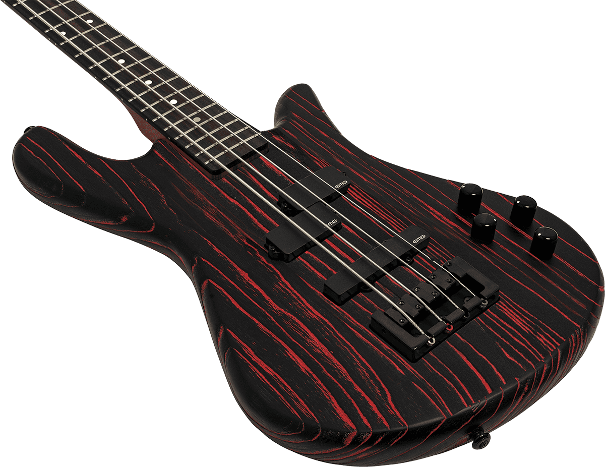 Spector Ns Pulse I 4c Active Emg Eb - Cinder Red - Solidbody E-bass - Variation 2