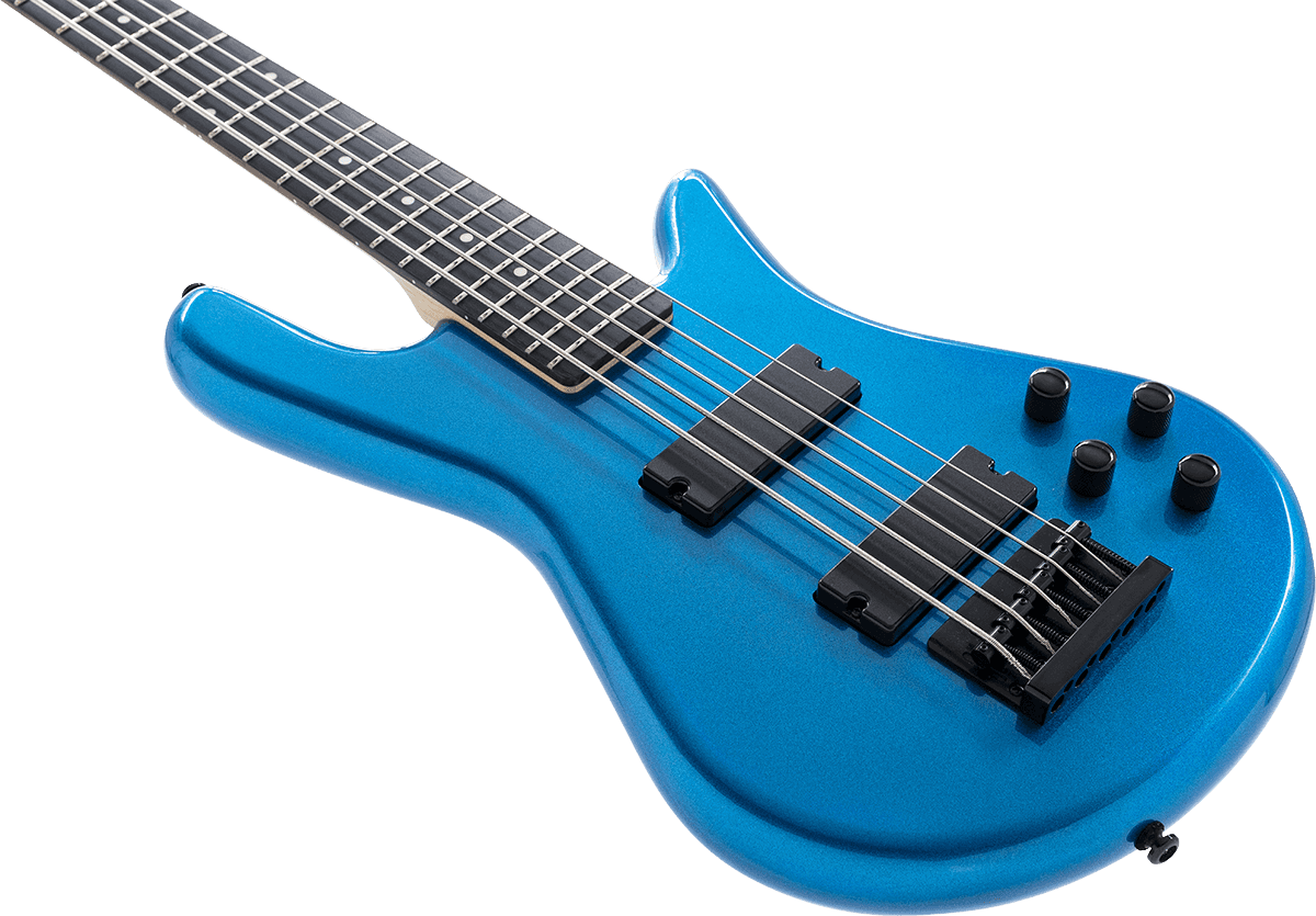 Spector Performer Serie 5 Hh Eb - Metallic Blue - Solidbody E-bass - Variation 2
