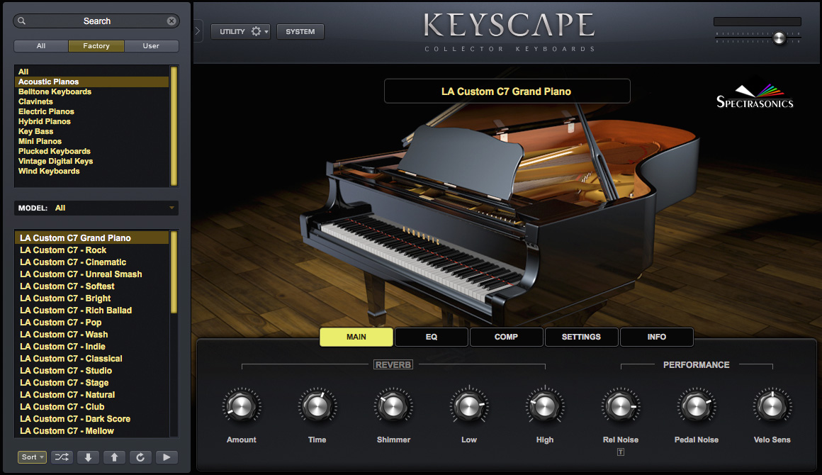 Spectrasonics Keyscape - Virtuellen Instrumente Soundbank - Variation 2