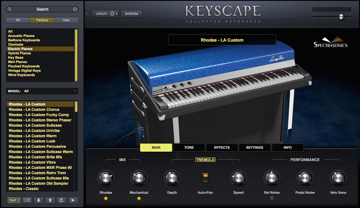 Spectrasonics Keyscape - Virtuellen Instrumente Soundbank - Variation 3
