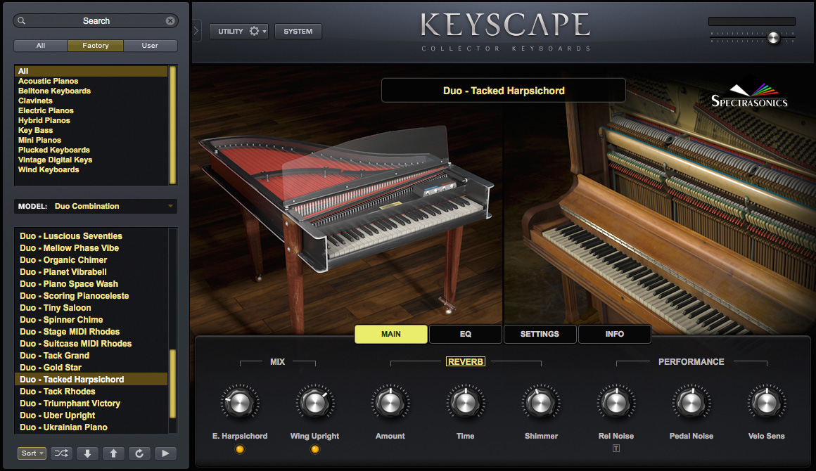 Spectrasonics Keyscape - Virtuellen Instrumente Soundbank - Variation 4