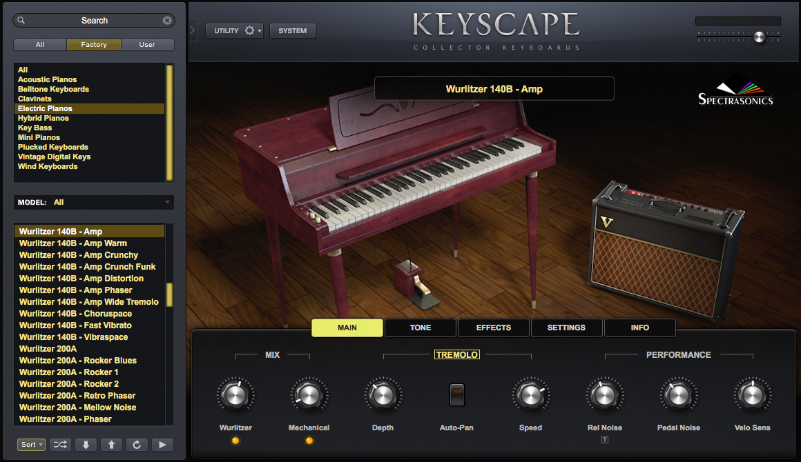Spectrasonics Keyscape - Virtuellen Instrumente Soundbank - Variation 7