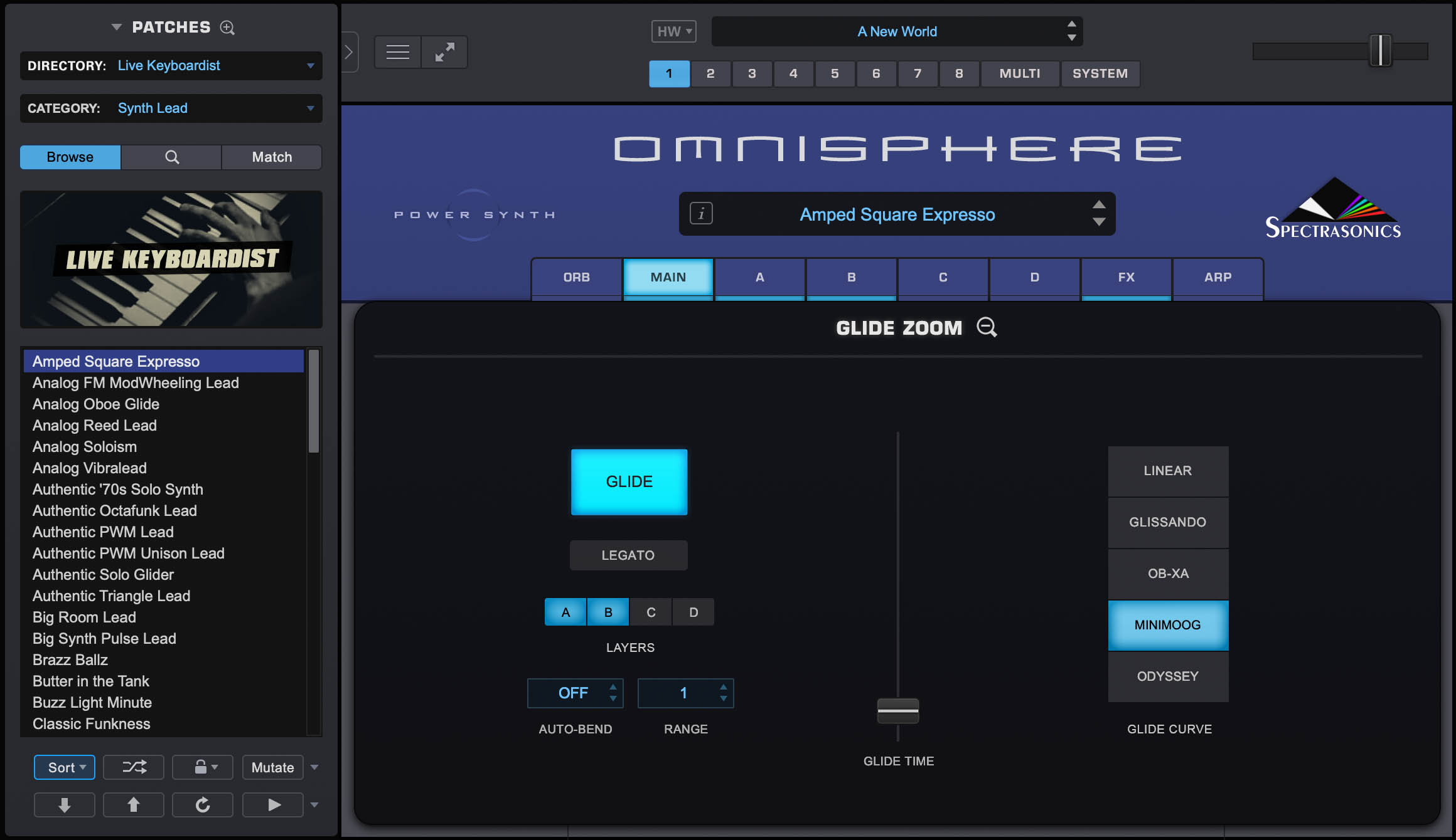 Spectrasonics Omnisphere 3 - Virtuellen Instrumente Soundbank - Variation 10