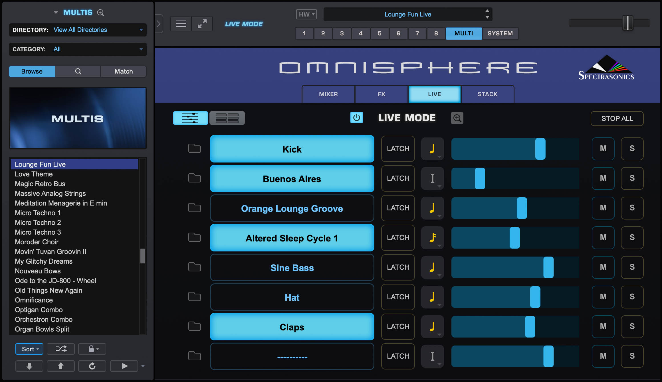 Spectrasonics Omnisphere 3 - Virtuellen Instrumente Soundbank - Variation 12