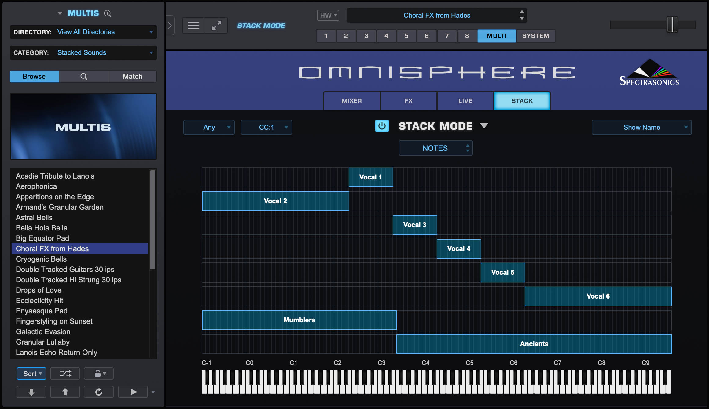 Spectrasonics Omnisphere 3 - Virtuellen Instrumente Soundbank - Variation 13