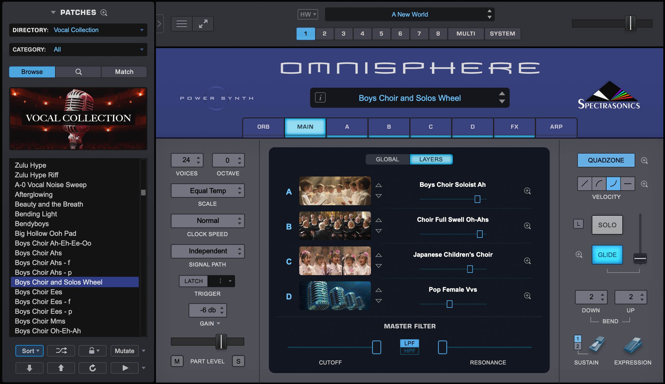 Spectrasonics Omnisphere 3 - Virtuellen Instrumente Soundbank - Variation 15