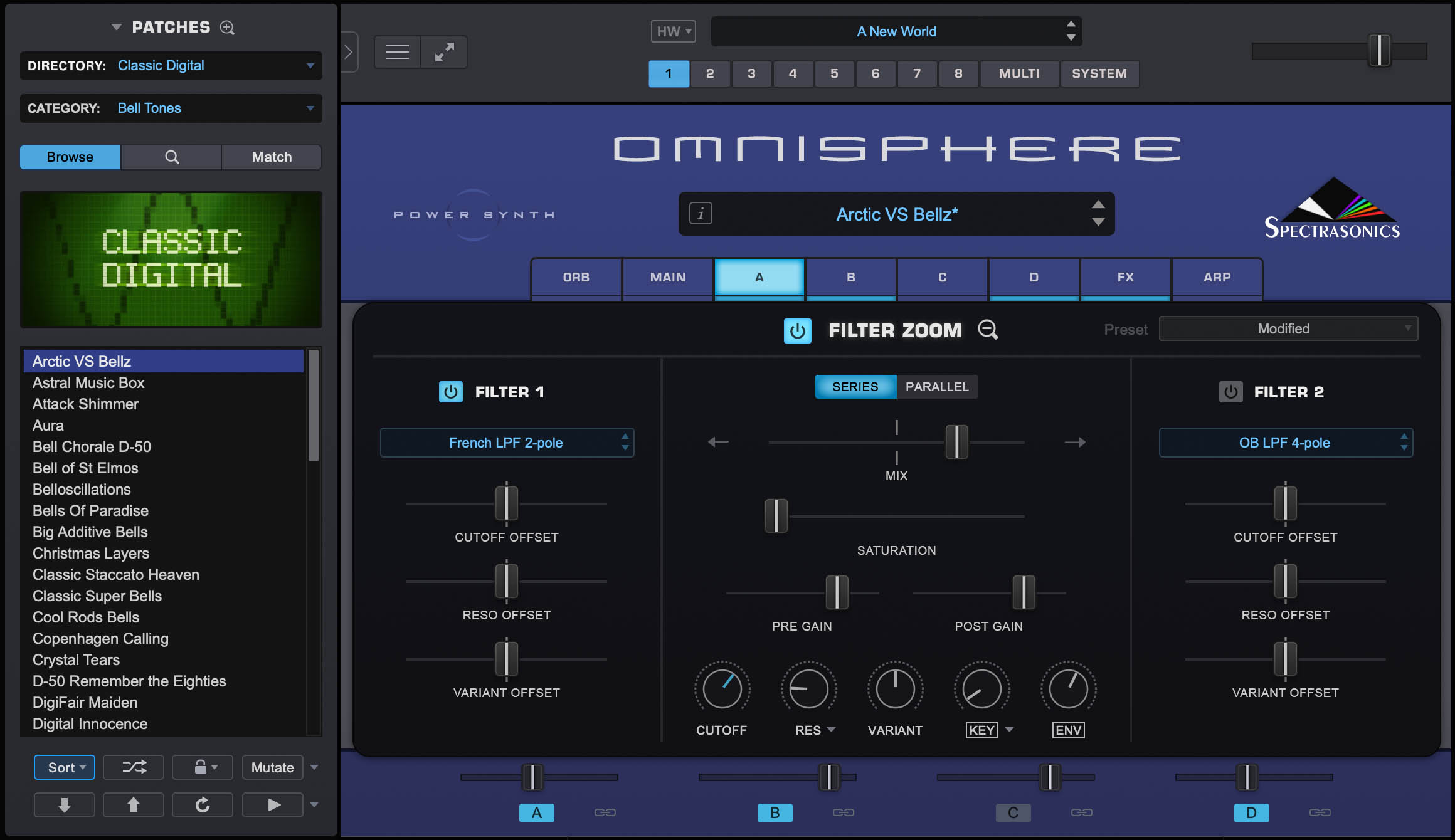 Spectrasonics Omnisphere 3 - Virtuellen Instrumente Soundbank - Variation 16