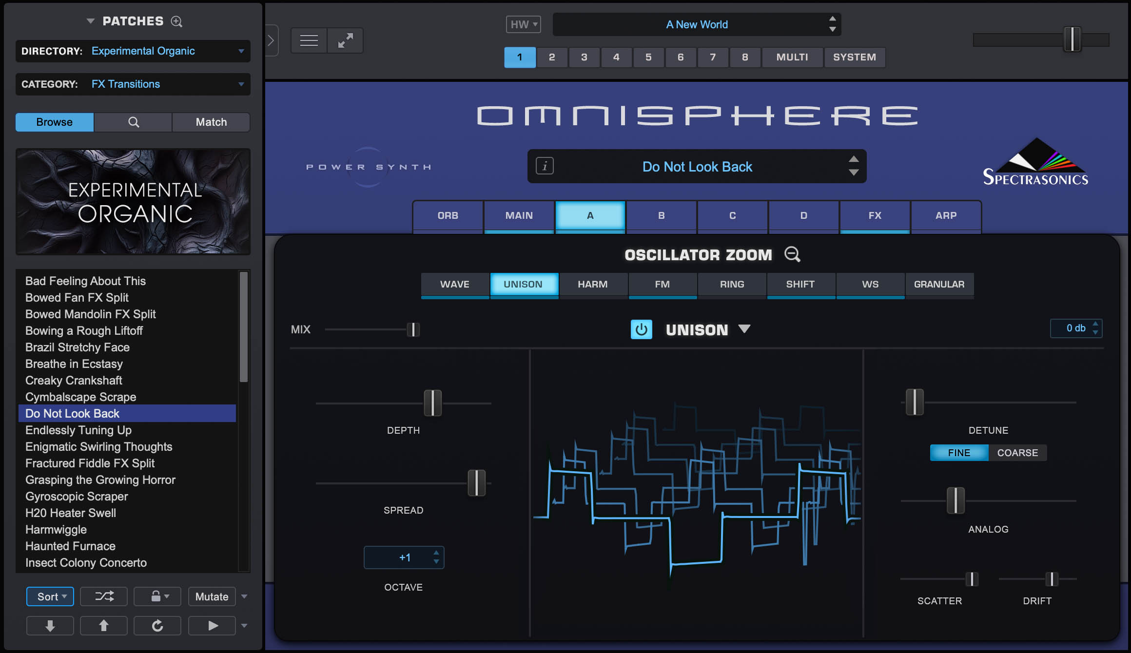 Spectrasonics Omnisphere 3 - Virtuellen Instrumente Soundbank - Variation 17