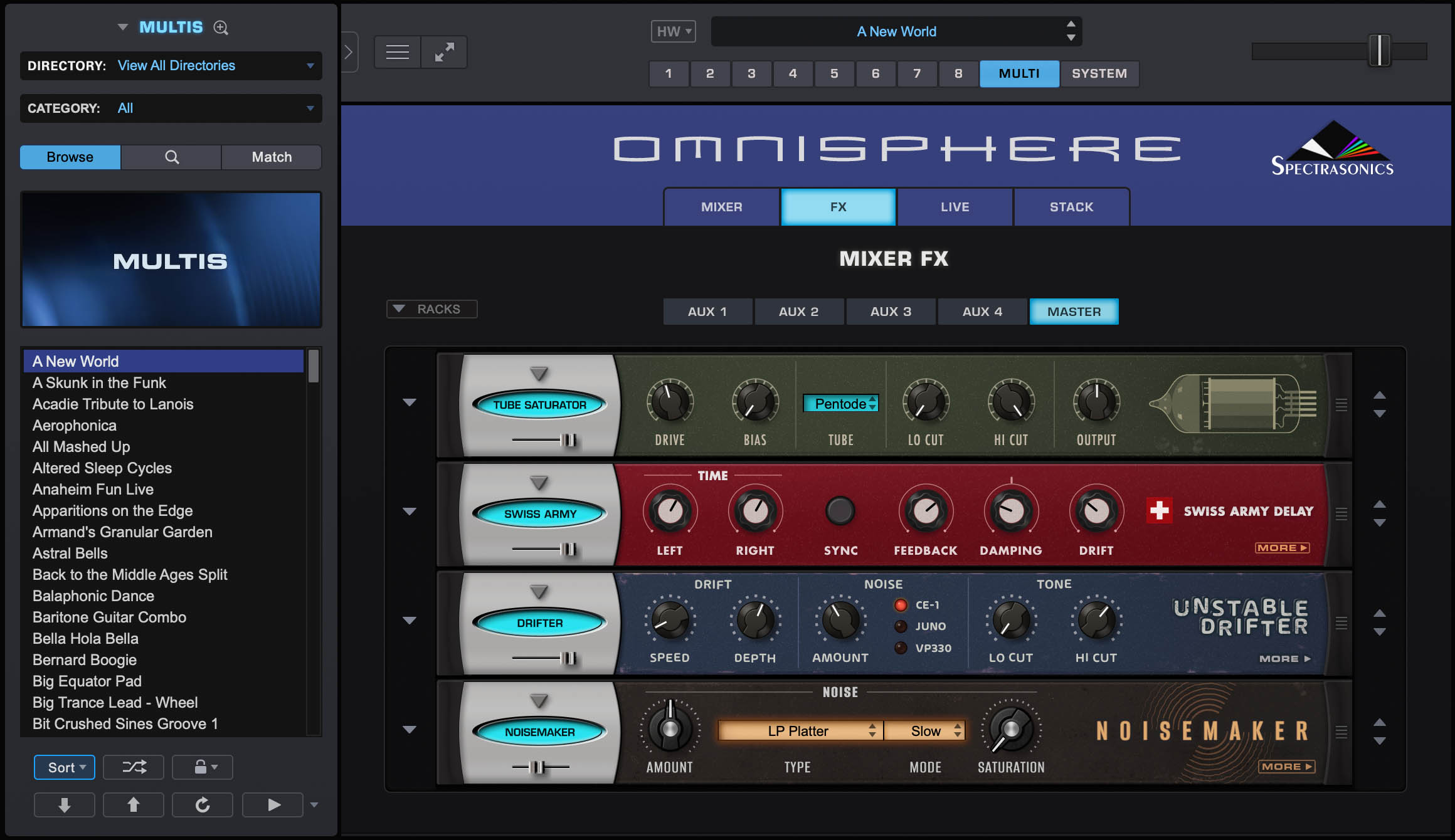 Spectrasonics Omnisphere 3 - Virtuellen Instrumente Soundbank - Variation 19