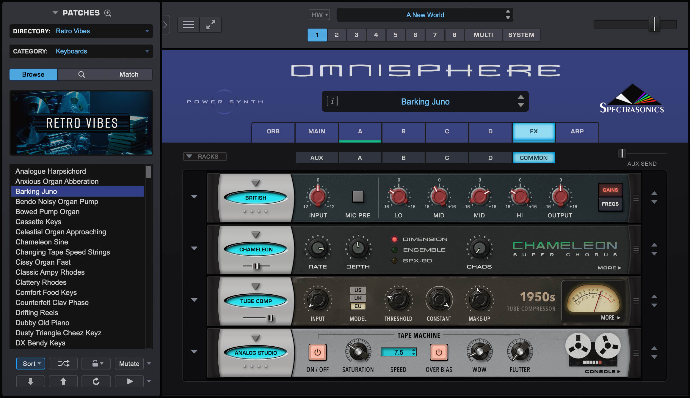 Spectrasonics Omnisphere 3 - Virtuellen Instrumente Soundbank - Variation 4