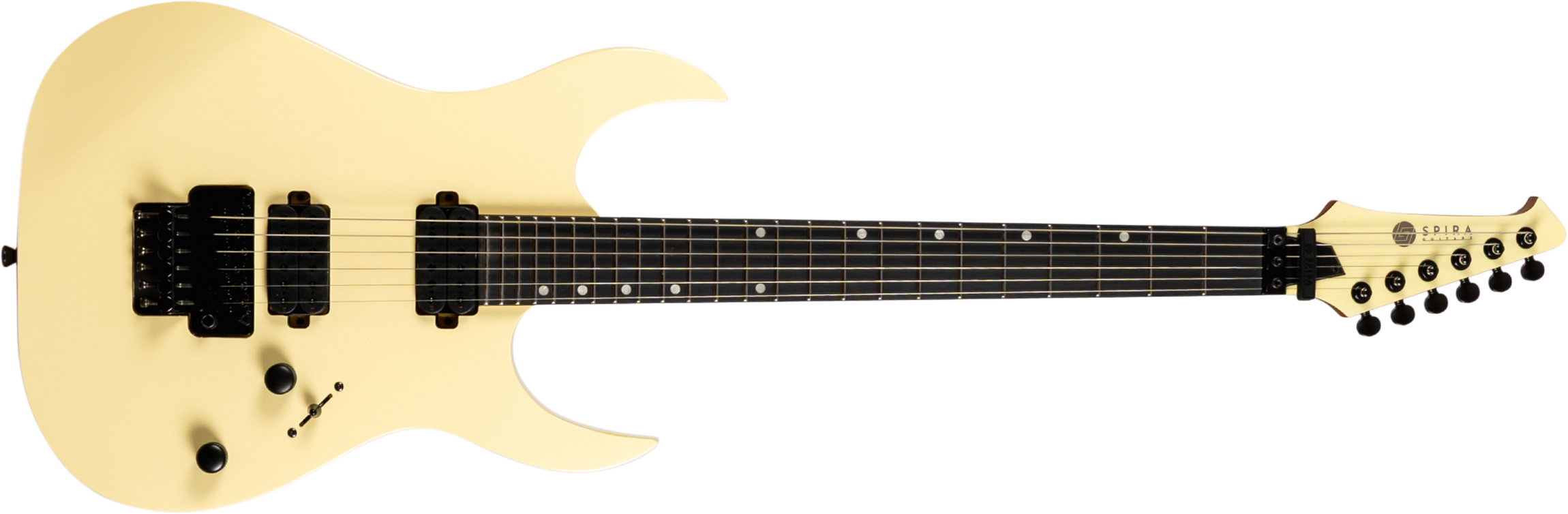 Spira Guitars S420 Awh 2h Fr Eb - Alpine White - E-Gitarre in Str-Form - Main picture