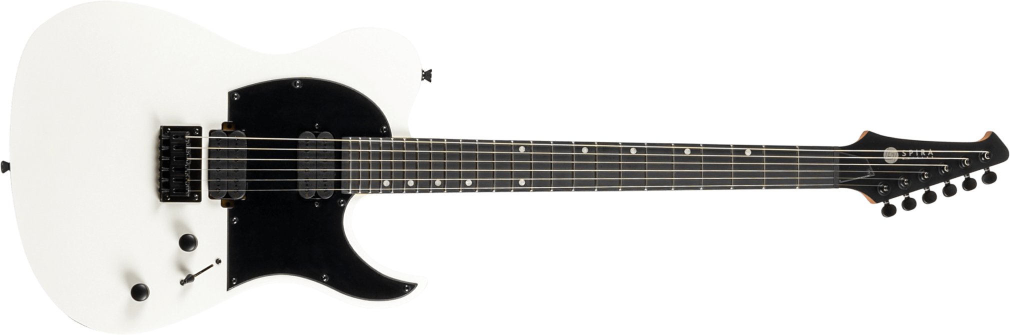 Spira Guitars T400 Mwr 2h Ht Eb - Satin White - E-Gitarre in Str-Form - Main picture