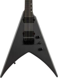 E-gitarre aus metall Spira guitars V-400 MSL - satin silver