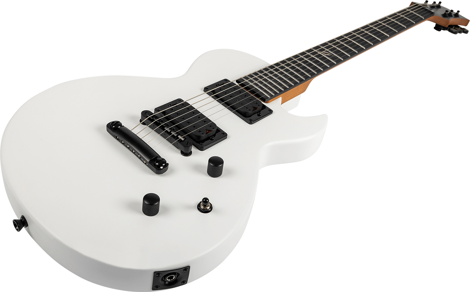 Spira Guitars L400 Mhw 2h Ht Eb - White Satin - E-Gitarre aus Metall - Variation 2