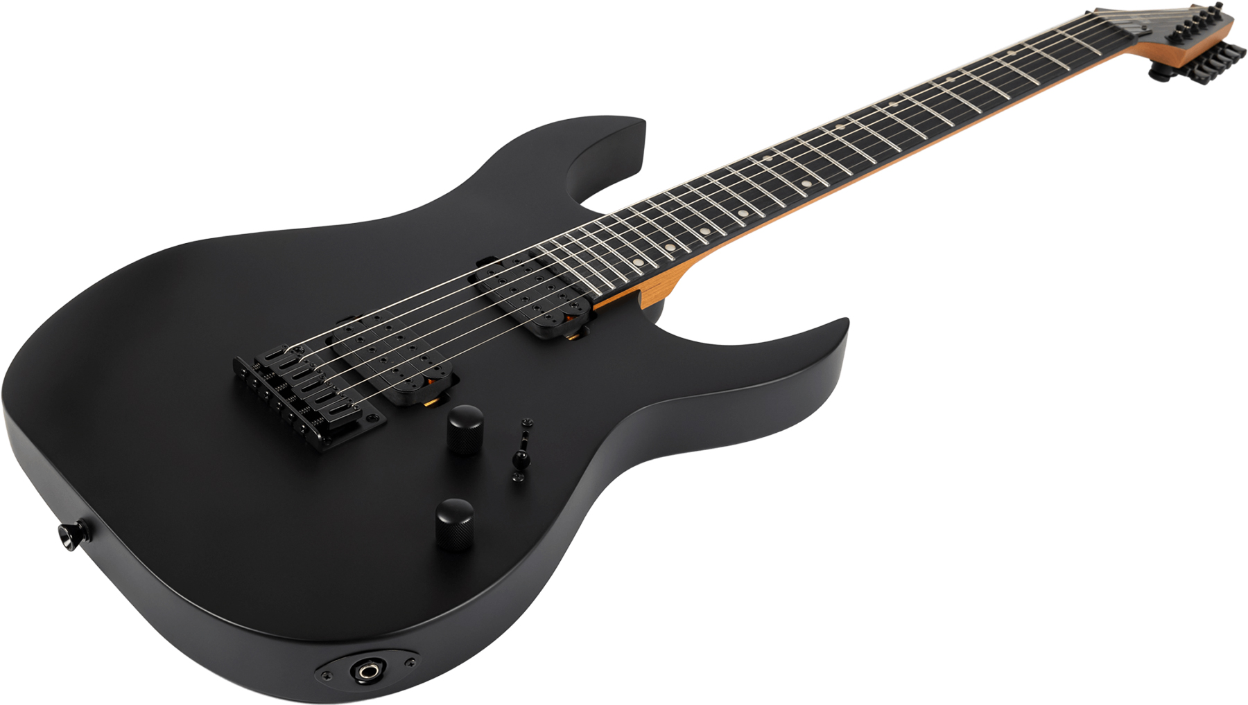 Spira Guitars S400 Mbk 2h Ht Eb - E-Gitarre aus Metall - Variation 2
