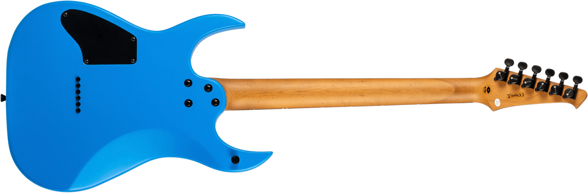 Spira Guitars S400 Mbl 2h Ht Eb - Blue Satin - E-Gitarre aus Metall - Variation 1