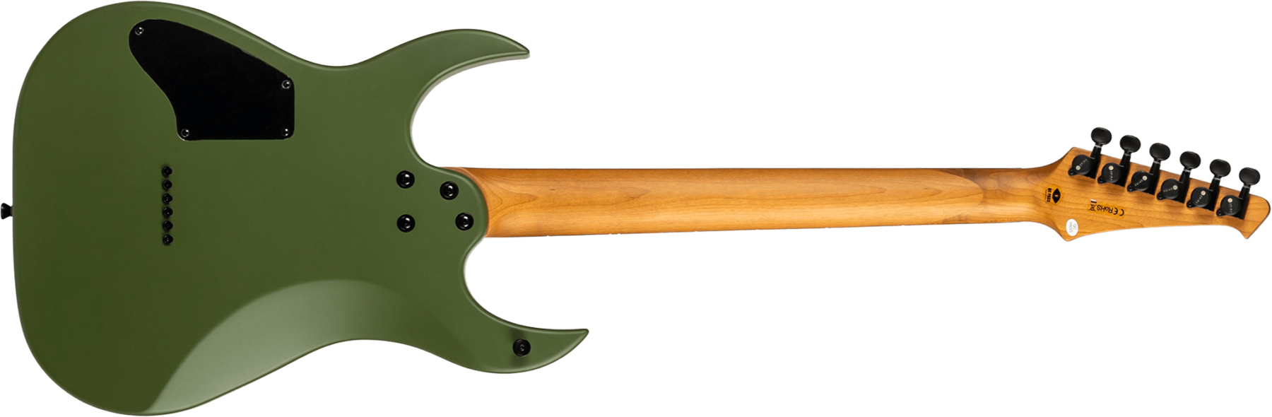 Spira Guitars S400 Mgr 2h Ht Eb - Satin Dark Green - E-Gitarre aus Metall - Variation 1