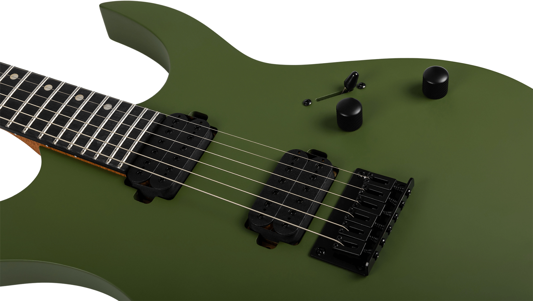 Spira Guitars S400 Mgr 2h Ht Eb - Satin Dark Green - E-Gitarre aus Metall - Variation 3